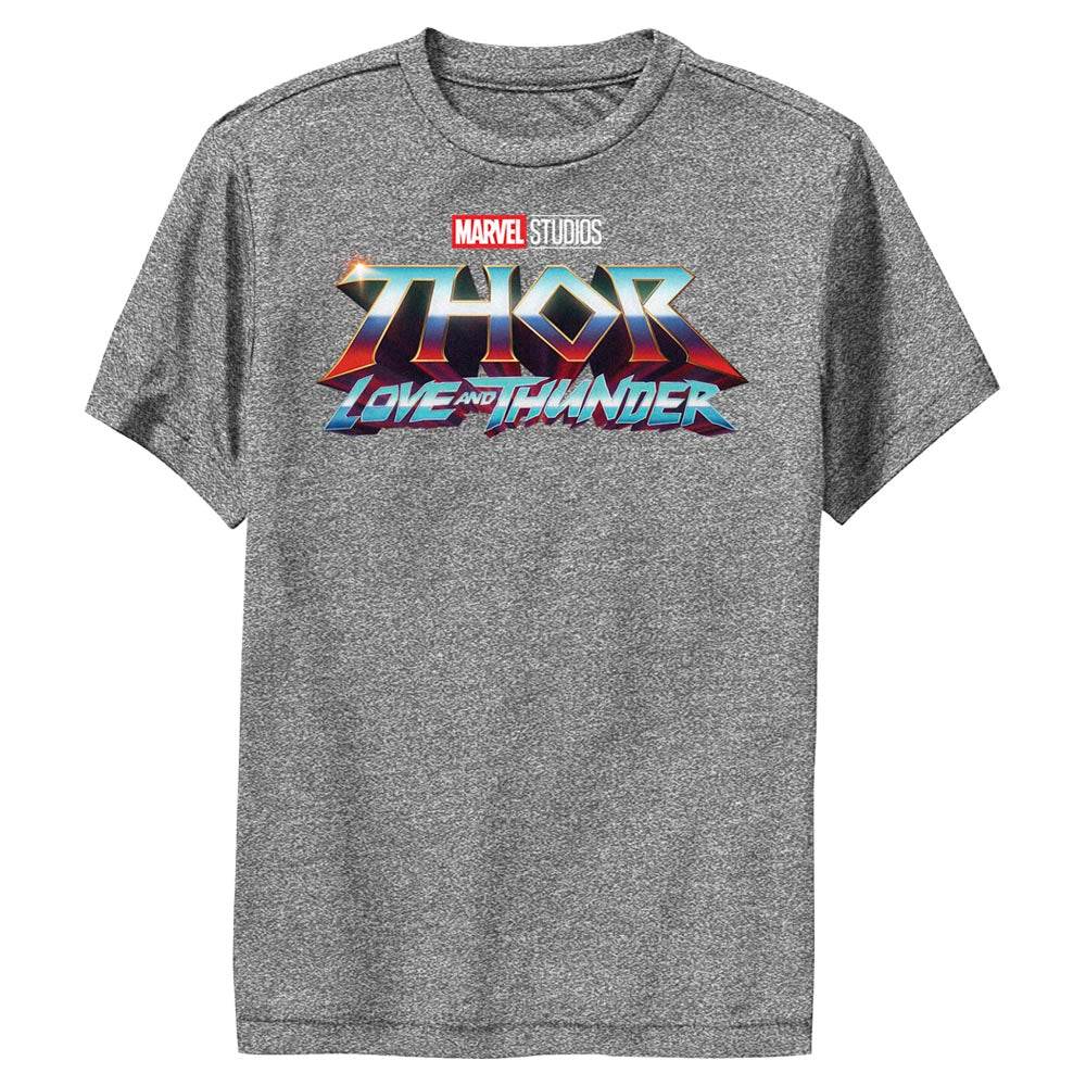Boy's Marvel Thunder Logo T-Shirt - MARVEL PRODUCTS AND MORE