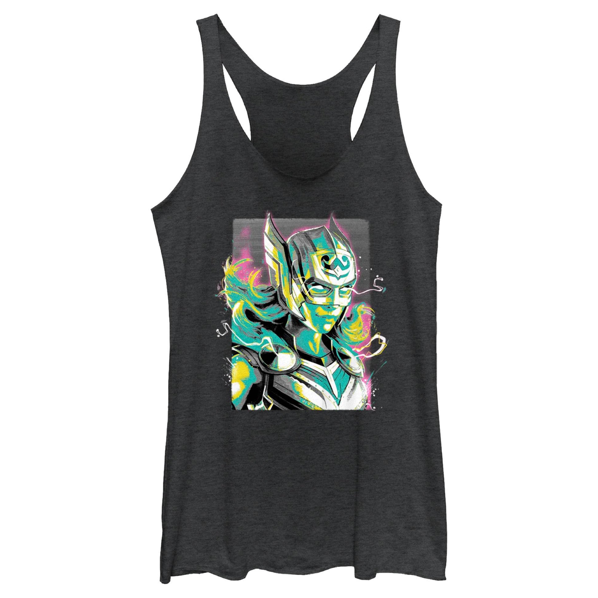 Junior's Marvel Female Thor Pastel Tank Top - MARVEL PRODUCTS AND MORE