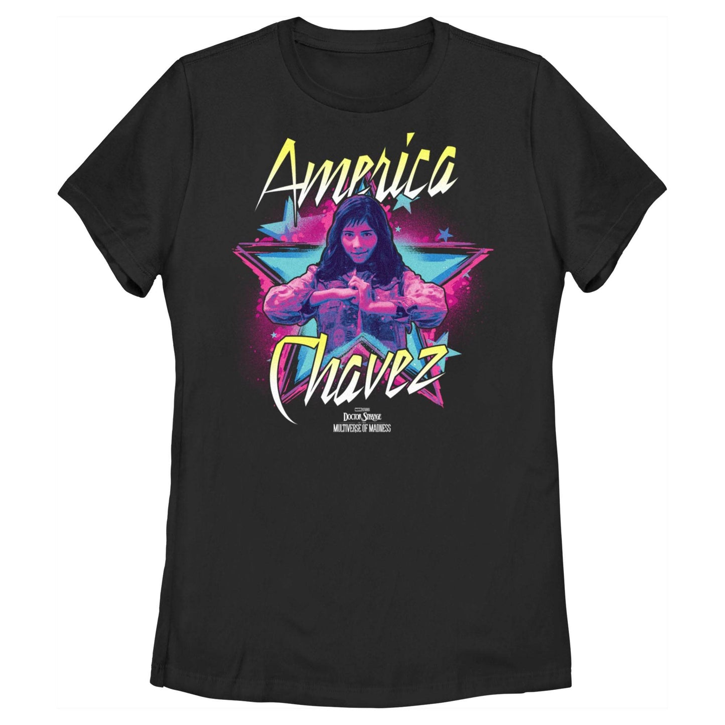 Women's Marvel Chavez Star T-Shirt - MARVEL PRODUCTS AND MORE