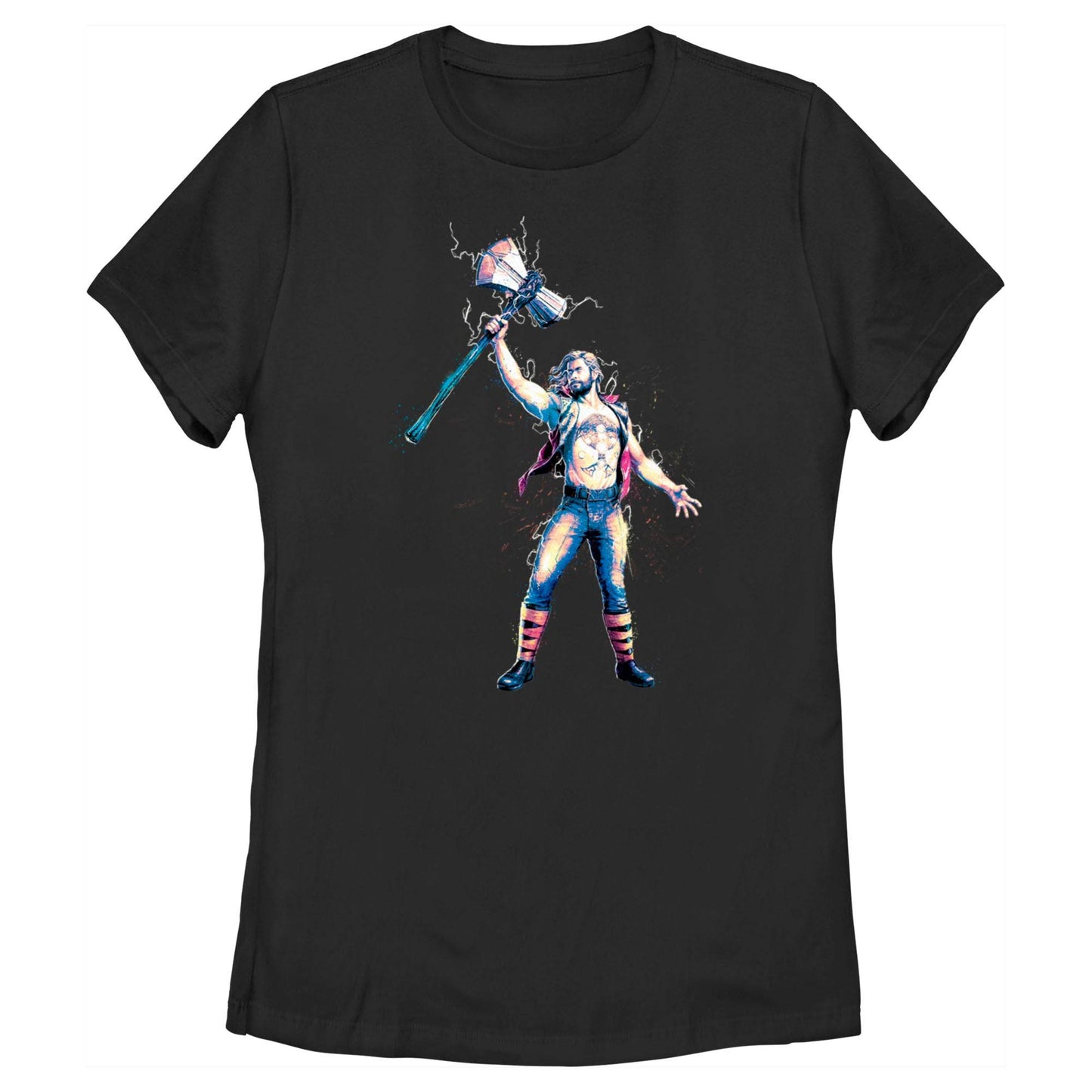 Women's Marvel Stormbreaker Salute T-Shirt - MARVEL PRODUCTS AND MORE