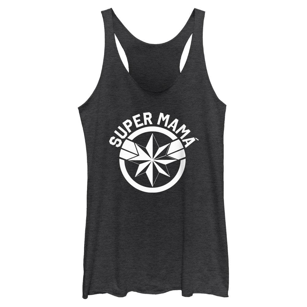 Junior's Marvel Super Mama Tank Top - MARVEL PRODUCTS AND MORE