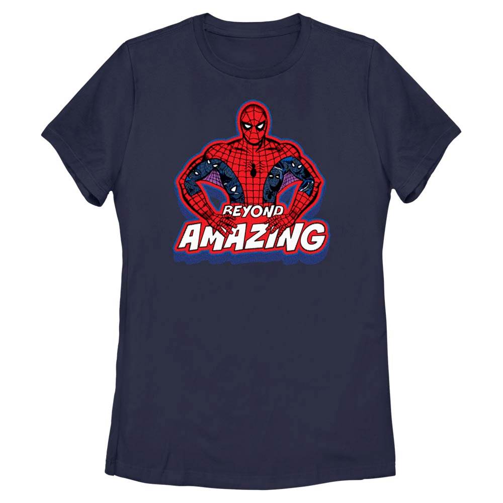 Women's Marvel SPIDEY POSE BEYOND T-Shirt - MARVEL PRODUCTS AND MORE
