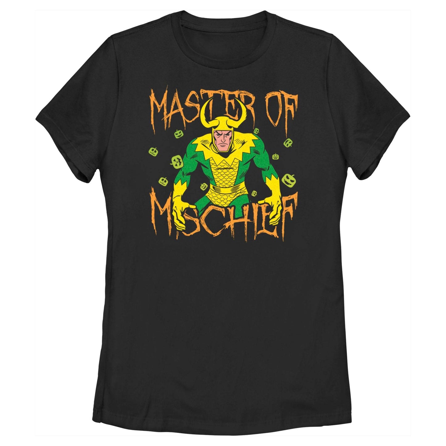 Women's Marvel Mischief Glow T-Shirt - MARVEL PRODUCTS AND MORE