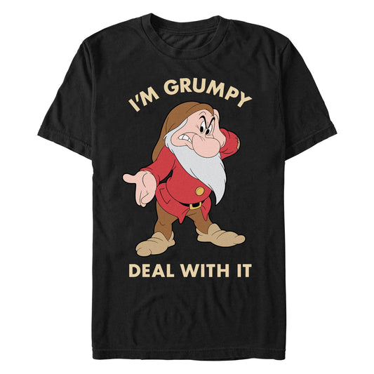 Men's Disney Grumpy Deal T-Shirt - MARVEL PRODUCTS AND MORE