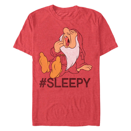 Men's Disney Hashtag Sleepy T-Shirt - MARVEL PRODUCTS AND MORE
