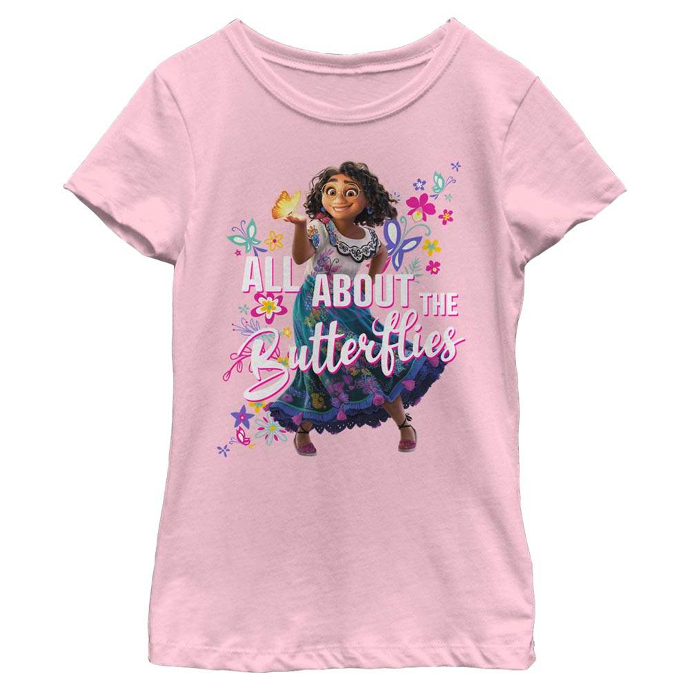 Girl's Disney All Butterflies T-Shirt - MARVEL PRODUCTS AND MORE