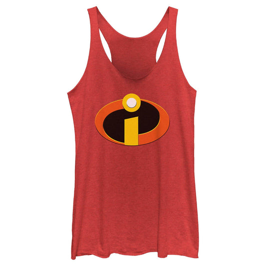 Junior's Disney Incredibles Logo Tank Top - MARVEL PRODUCTS AND MORE