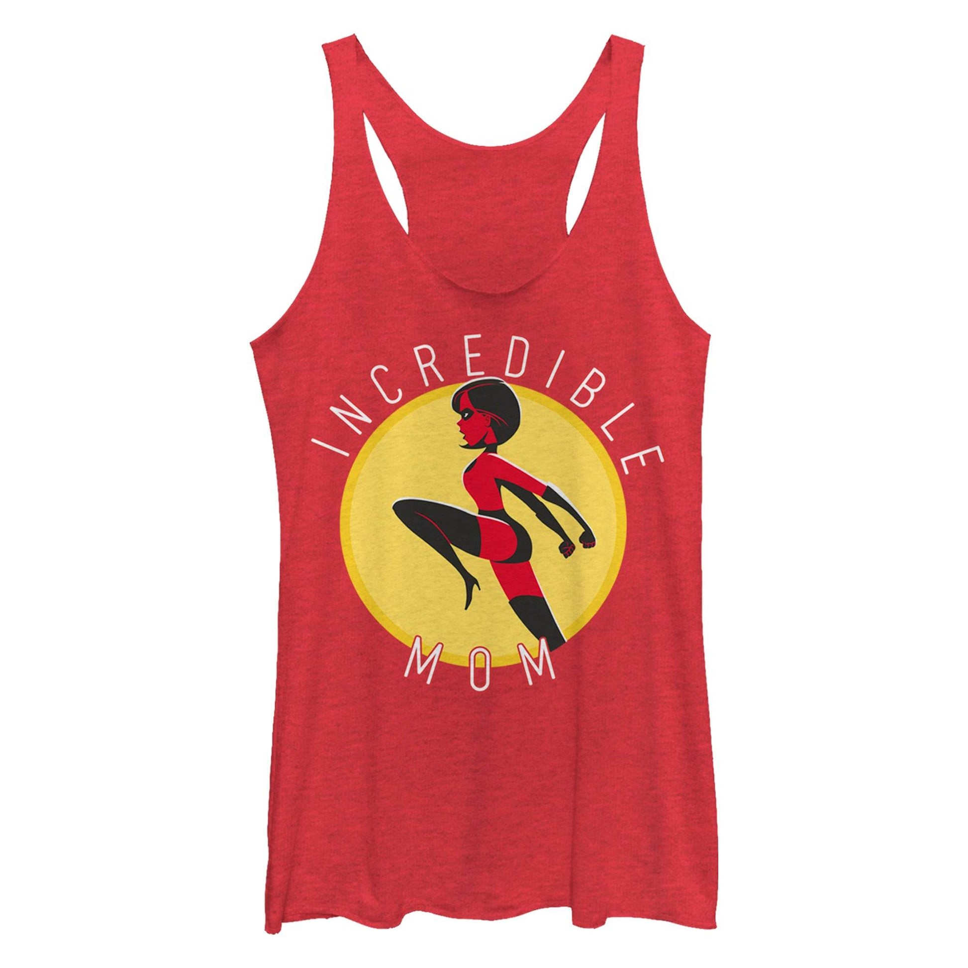 Junior's Disney Incredible Mom Circle Tank Top - MARVEL PRODUCTS AND MORE