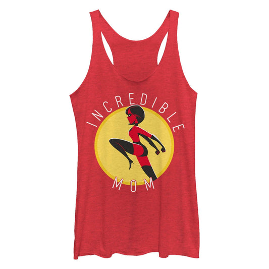 Junior's Disney Incredible Mom Circle Tank Top - MARVEL PRODUCTS AND MORE
