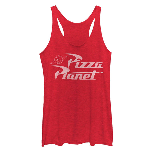Junior's Disney Pizza Planet Tank Top - MARVEL PRODUCTS AND MORE