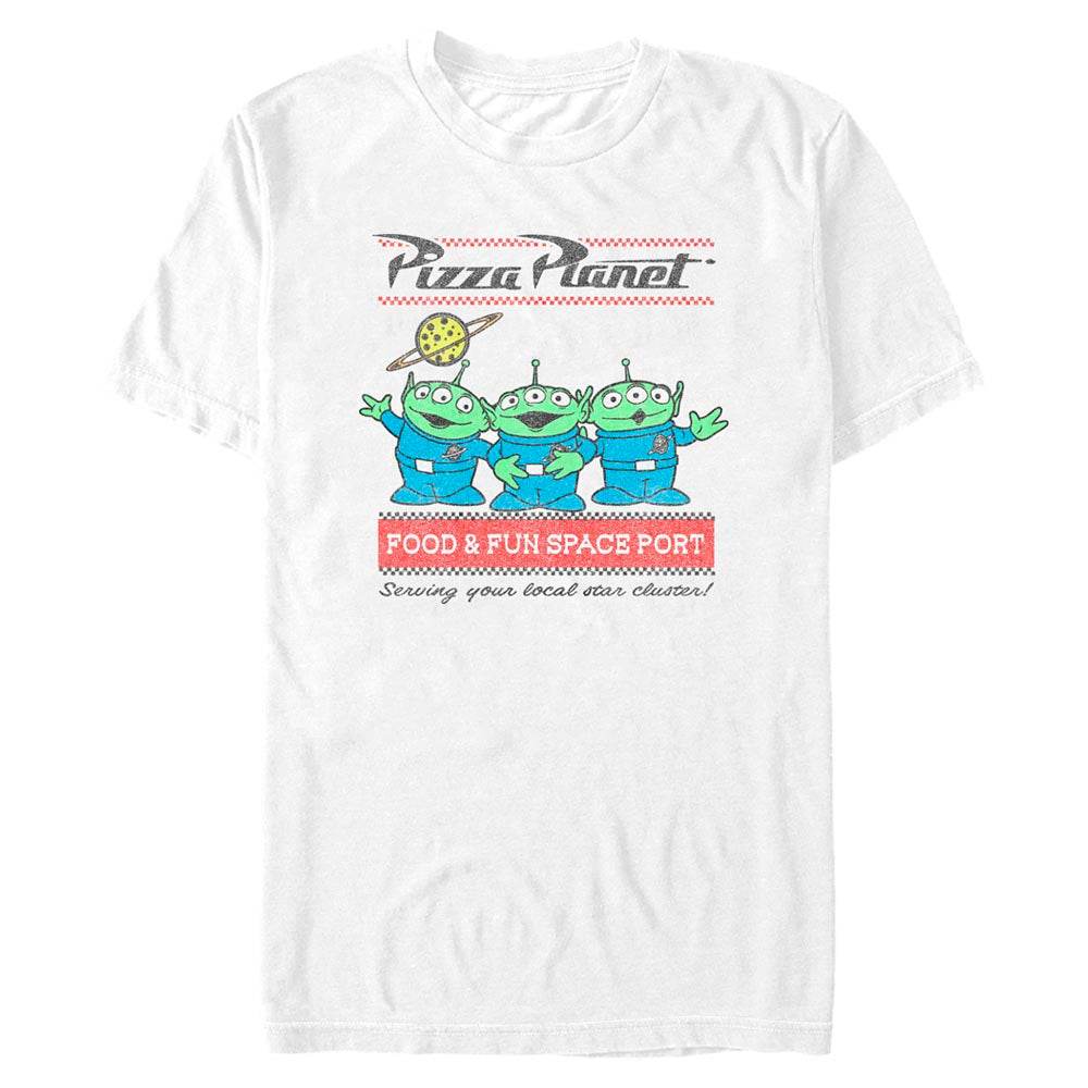 Men's Disney Pizza Planet Surf T-Shirt - MARVEL PRODUCTS AND MORE