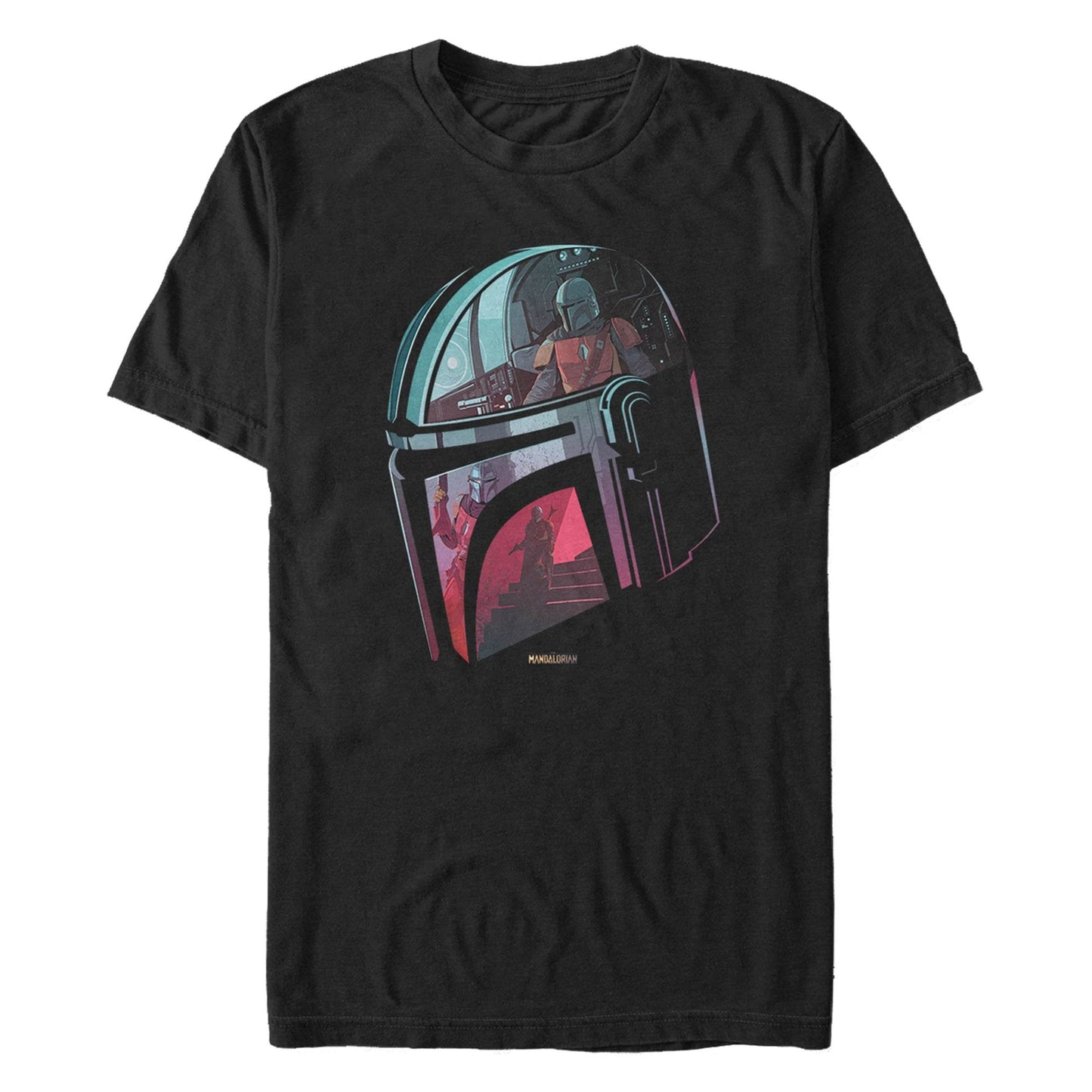 Men's Star Wars Helmet Explanation T-Shirt - MARVEL PRODUCTS AND MORE
