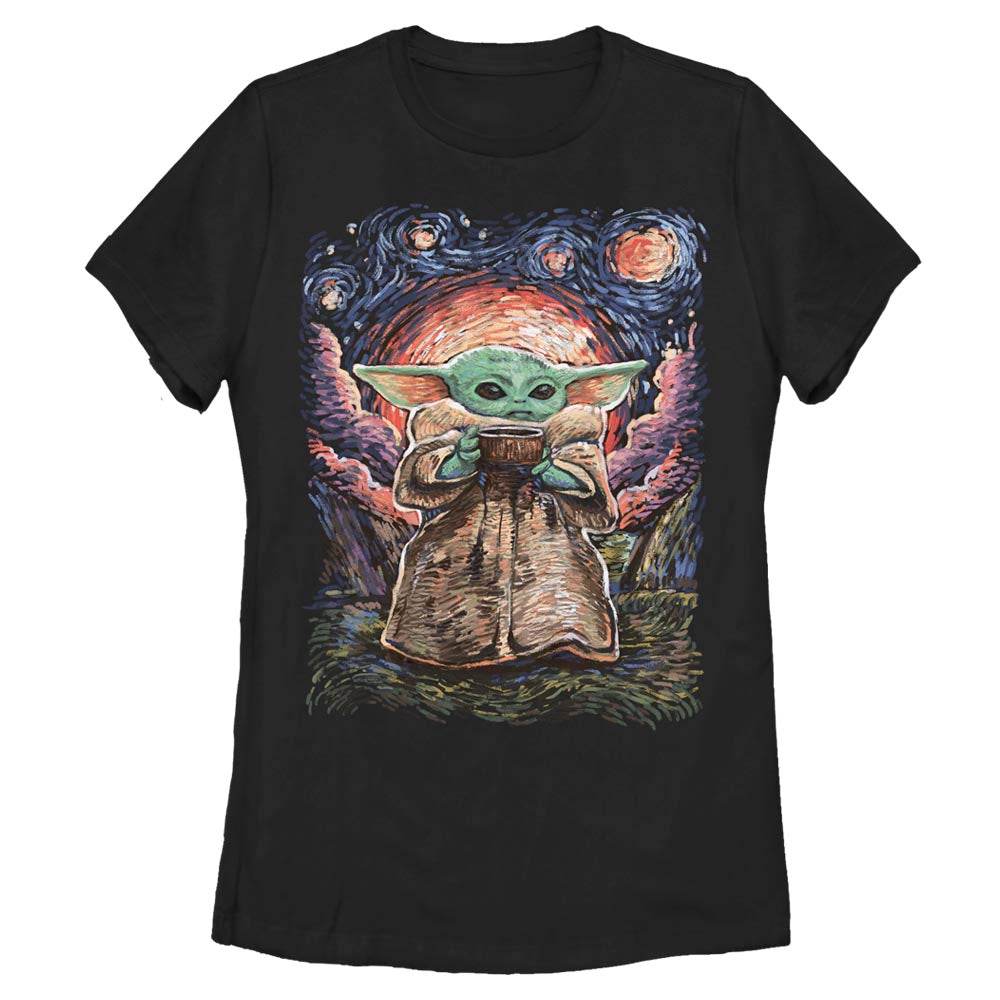 Women's Star Wars Sipping Starries T-Shirt - MARVEL PRODUCTS AND MORE