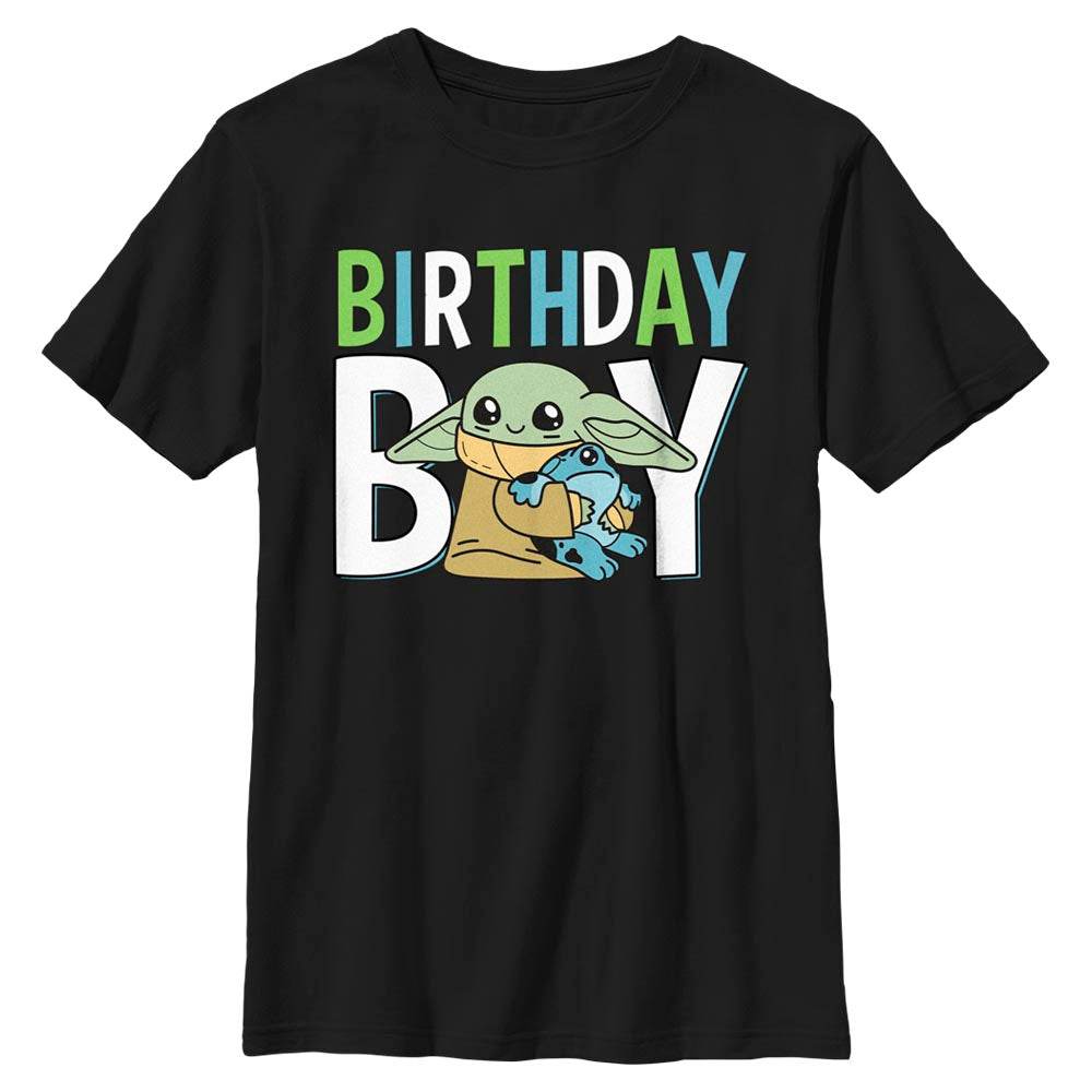Boy's Star Wars Grogu Bday Boy T-Shirt - MARVEL PRODUCTS AND MORE