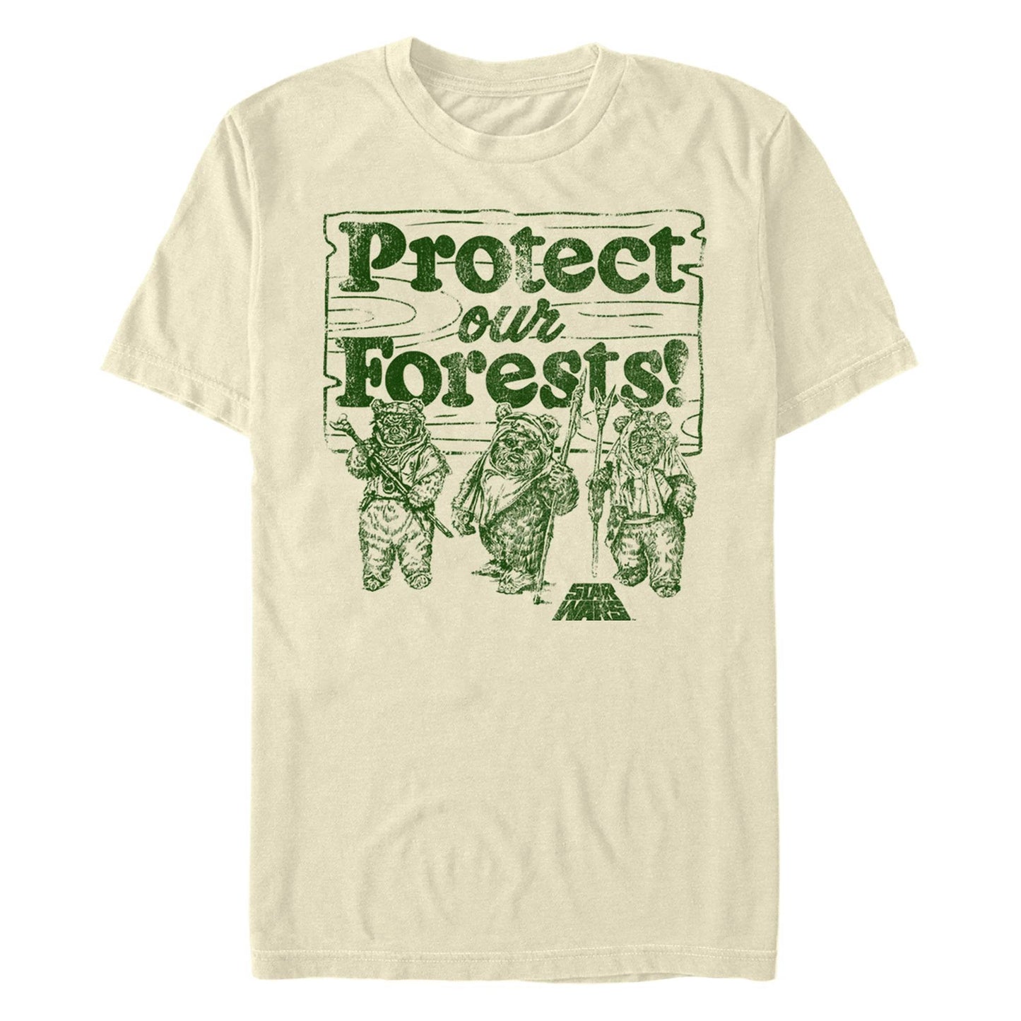 Men's Star Wars Protect Our Forest T-Shirt - MARVEL PRODUCTS AND MORE