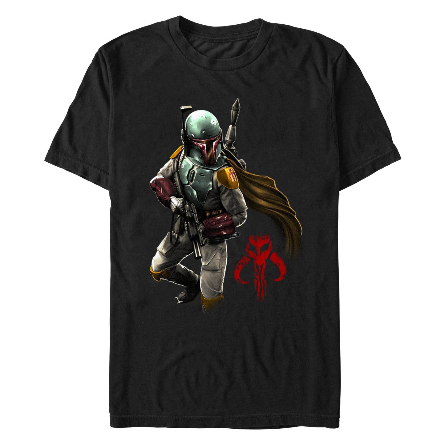 Men's Star Wars Mandalorian Warrior T-Shirt - MARVEL PRODUCTS AND MORE