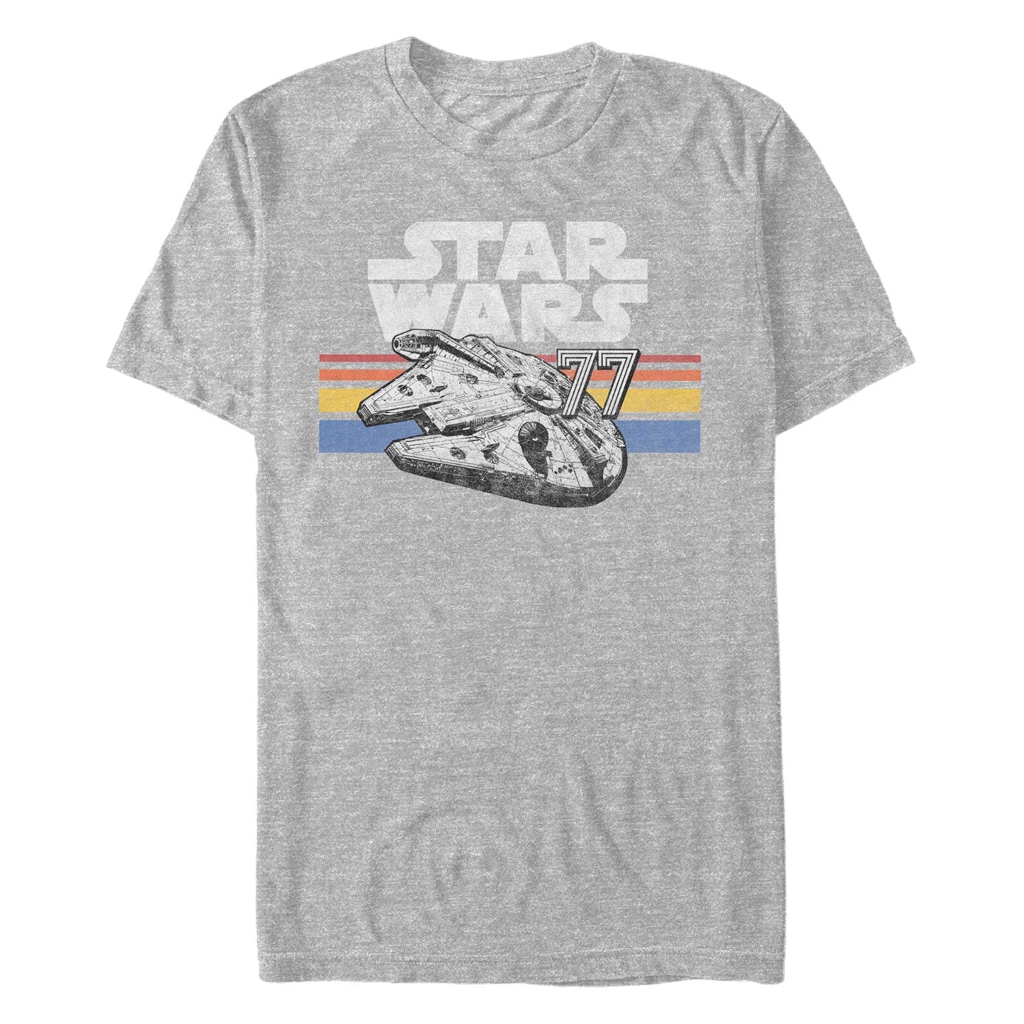 Men's Star Wars Vintage Falcon Stripes T-Shirt - MARVEL PRODUCTS AND MORE