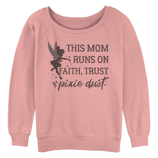 Junior's Disney Runs On FTPD Raglan Pullover - MARVEL PRODUCTS AND MORE