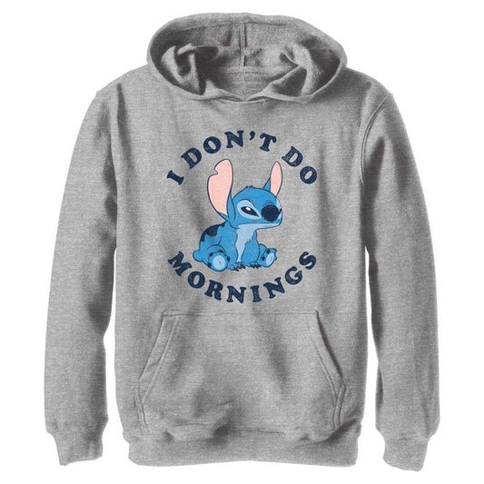 Boy's Disney Stitch Mornings Lightweight Hoodie - MARVEL PRODUCTS AND MORE