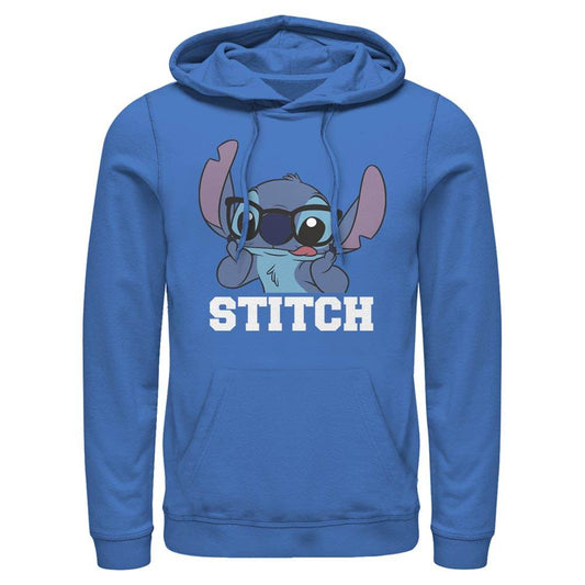 Men's Disney Disney Lilo & Stitch Silly Black Glasses Lightweight Hoodie - MARVEL PRODUCTS AND MORE