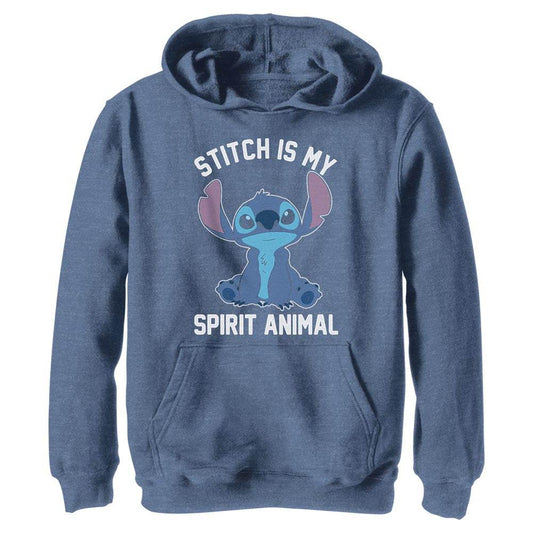 Boy's Disney Stitch Spirital Animal Lightweight Hoodie - MARVEL PRODUCTS AND MORE