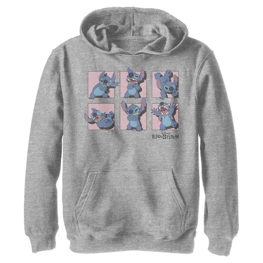 Boy's Disney Stitch Poses Lightweight Hoodie - MARVEL PRODUCTS AND MORE