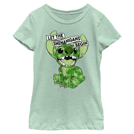 Girl's Disney Let the Shenanigans Begin T-Shirt - MARVEL PRODUCTS AND MORE