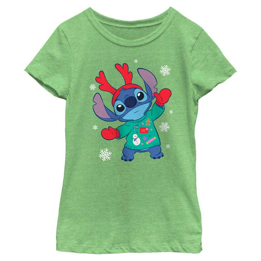 Girl's Disney Alien Winter Outfit T-Shirt - MARVEL PRODUCTS AND MORE