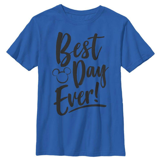 Boy's Disney Best Day Ever T-Shirt - MARVEL PRODUCTS AND MORE