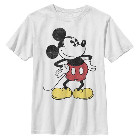 Boy's Disney Classic Vintage Mickey T-Shirt - MARVEL PRODUCTS AND MORE