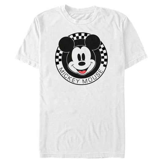 Men's Disney MIckey Mouse Checkered T-Shirt - MARVEL PRODUCTS AND MORE