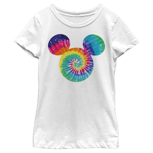 Girl's Disney Mickey Tie Dye Fill T-Shirt - MARVEL PRODUCTS AND MORE
