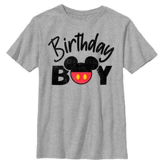Boy's Disney Birthday Mouse Ears T-Shirt - MARVEL PRODUCTS AND MORE