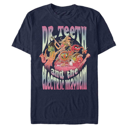 Men's Disney Dr. Teeth Music Show Distressed T-Shirt - MARVEL PRODUCTS AND MORE