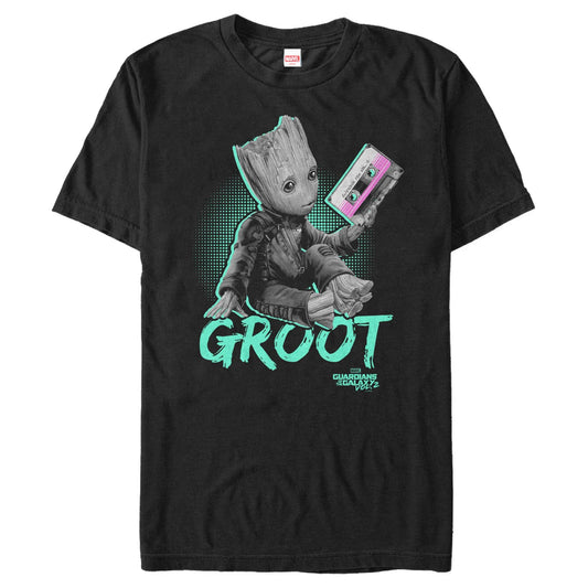 Men's Marvel Neon Baby Groot T-Shirt - MARVEL PRODUCTS AND MORE
