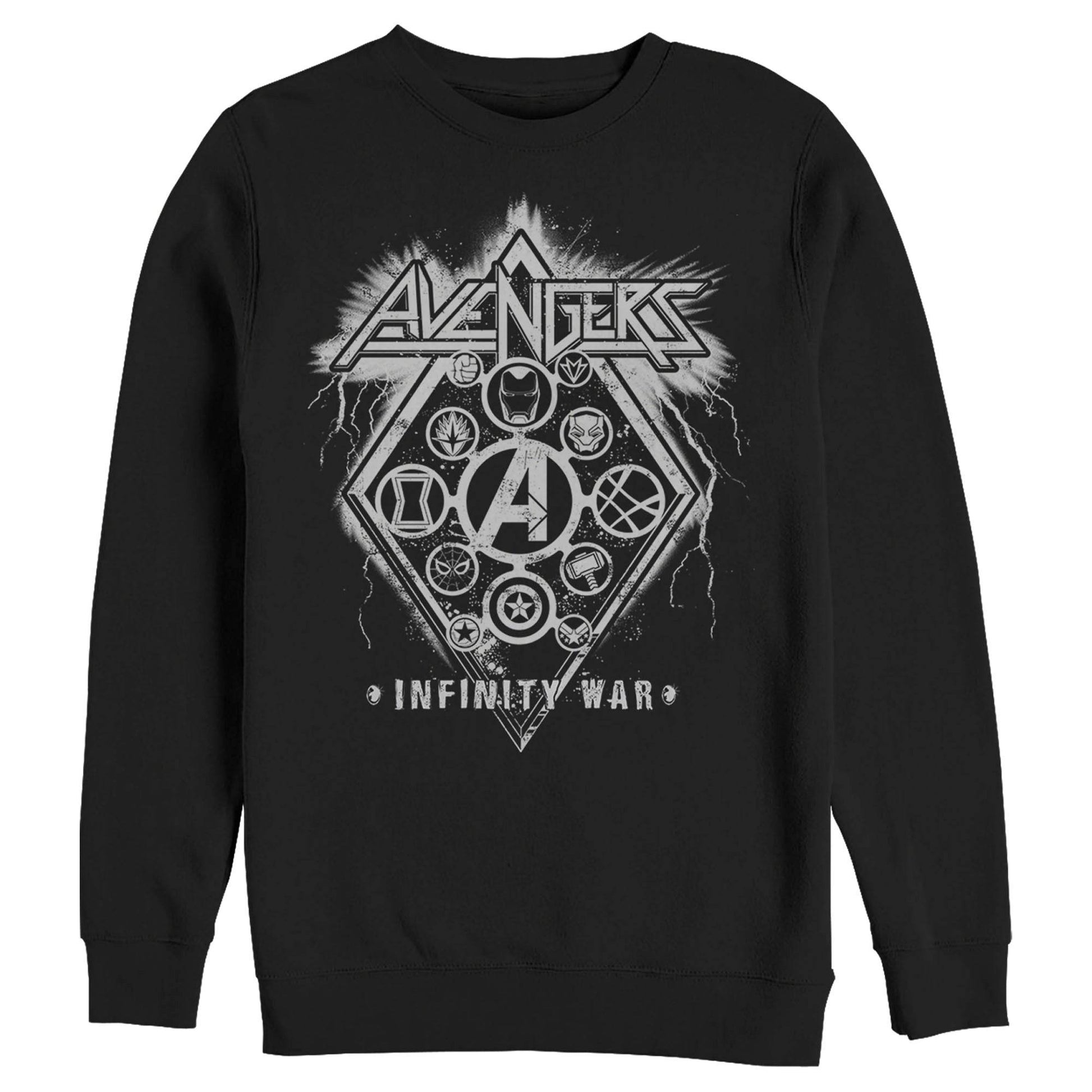 Men's Marvel Avengers Concert Sweatshirt - MARVEL PRODUCTS AND MORE