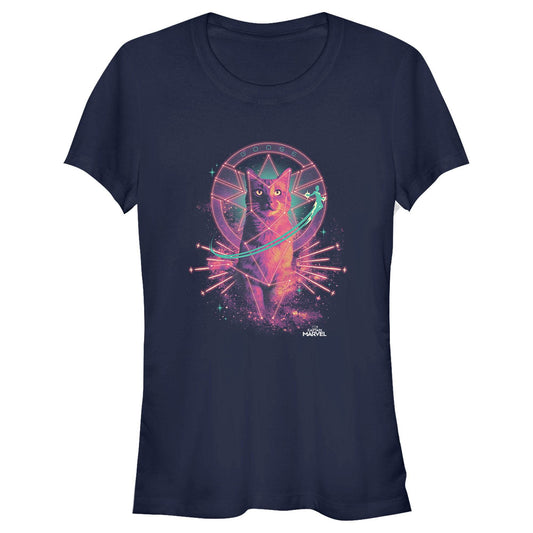 Junior's Marvel Cat Goose T-Shirt - MARVEL PRODUCTS AND MORE
