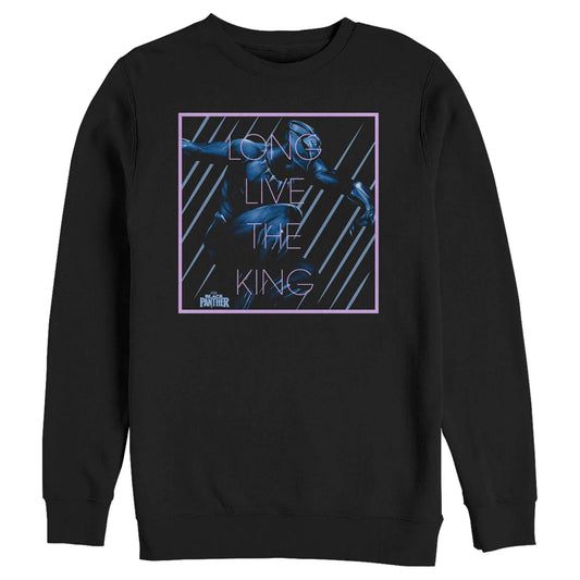 Men's Marvel Long Live King Sweatshirt - MARVEL PRODUCTS AND MORE