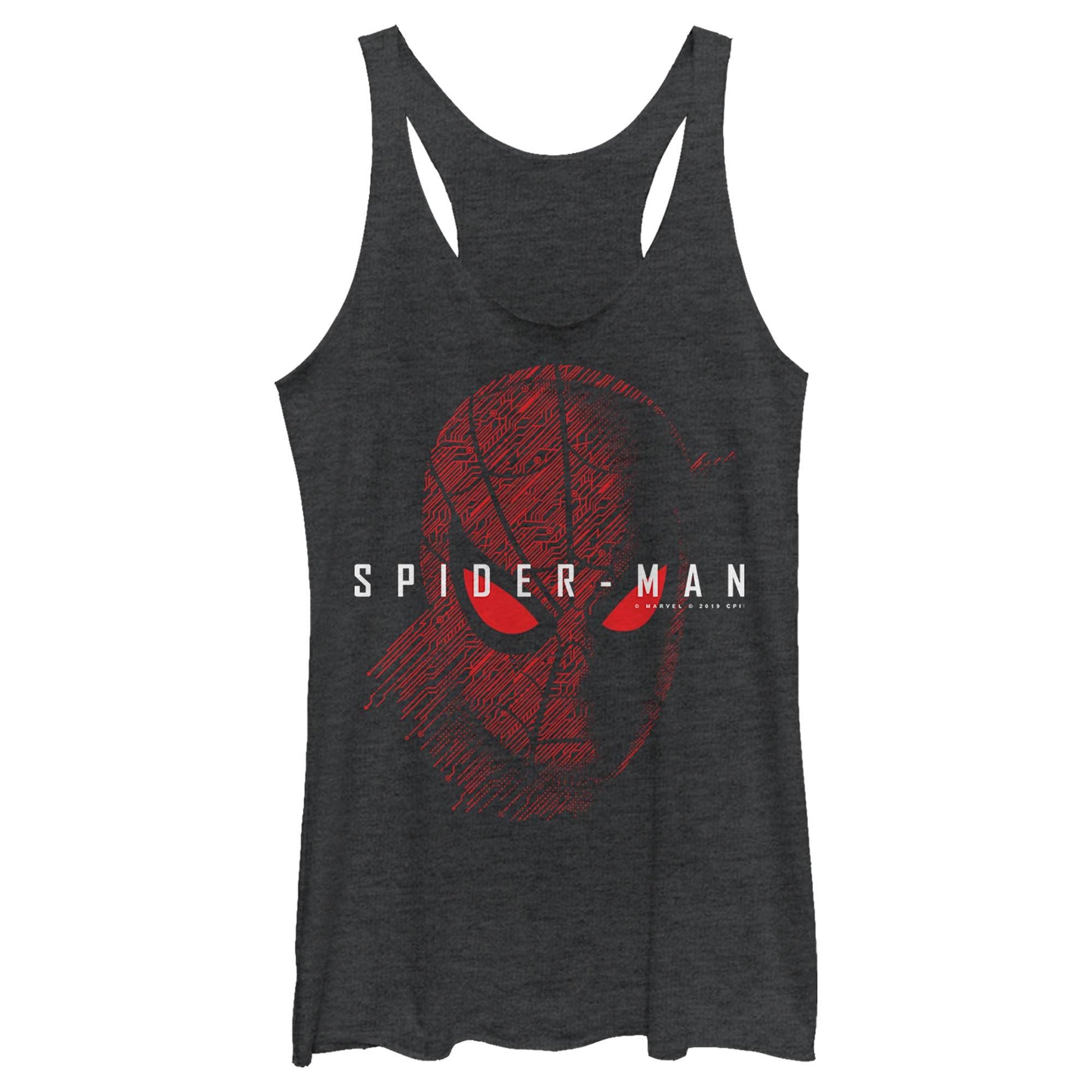 Junior's Marvel Simple Tech Tank Top - MARVEL PRODUCTS AND MORE