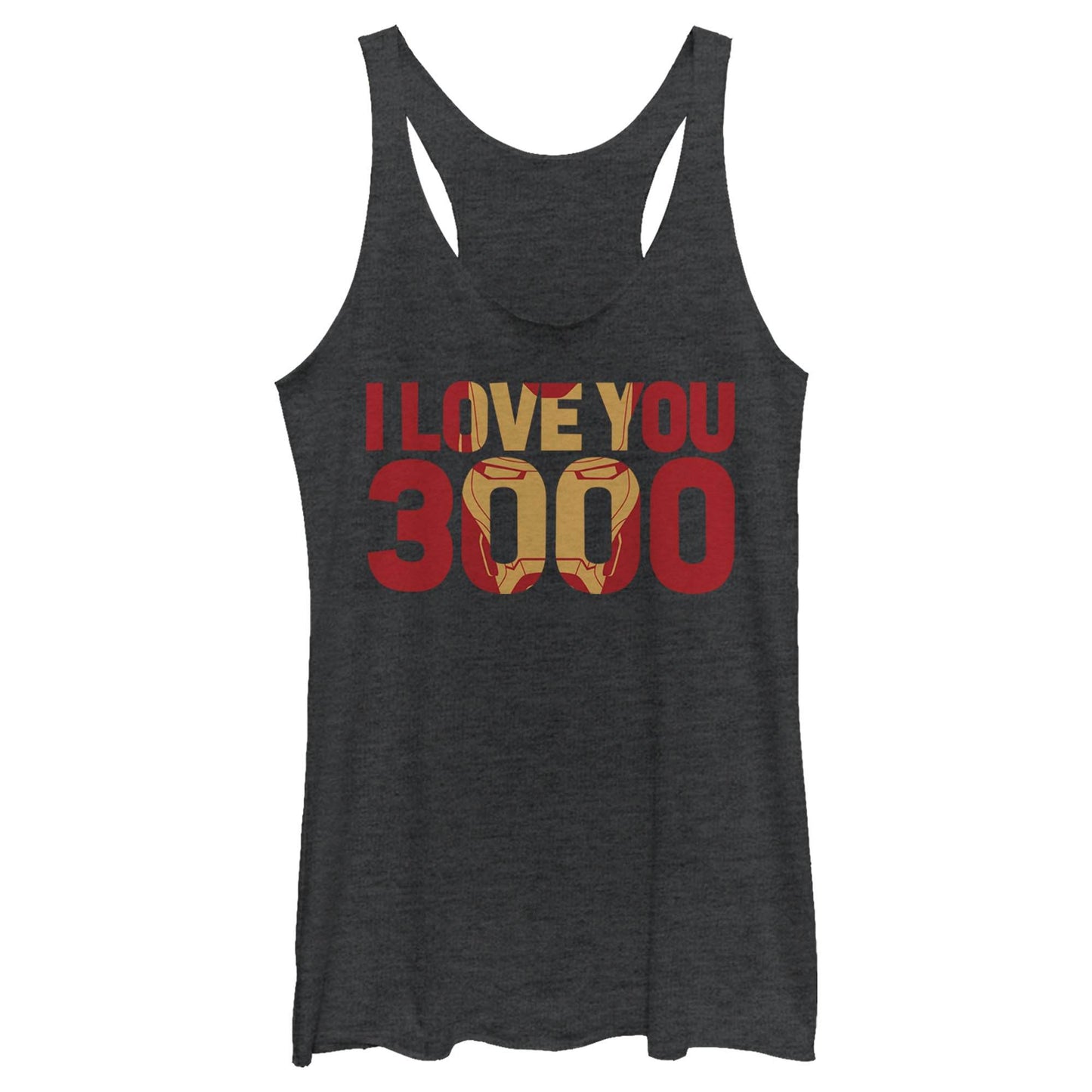 Junior's Marvel Love You 3000 Tank Top - MARVEL PRODUCTS AND MORE