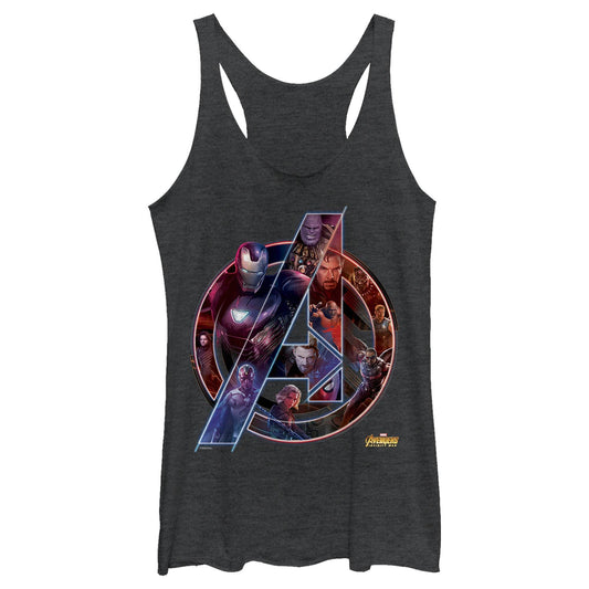 Junior's Marvel Team Neon Tank Top - MARVEL PRODUCTS AND MORE