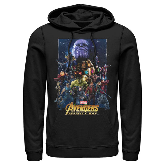 Men's Marvel Overload Poster Lightweight Hoodie - MARVEL PRODUCTS AND MORE