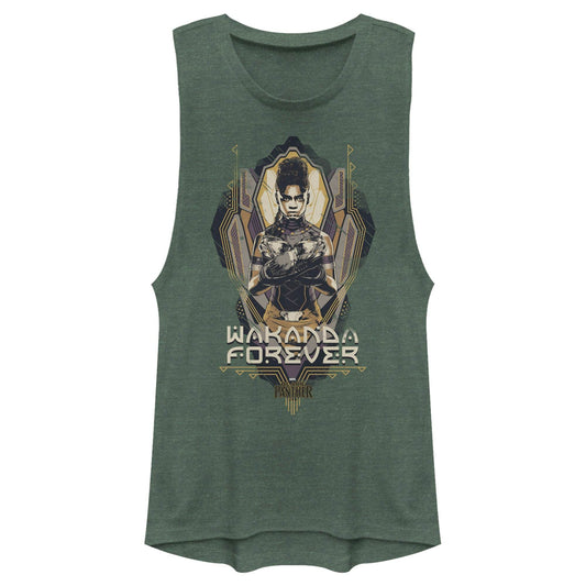 Junior's Marvel Shuri Forever Muscle Tee - MARVEL PRODUCTS AND MORE