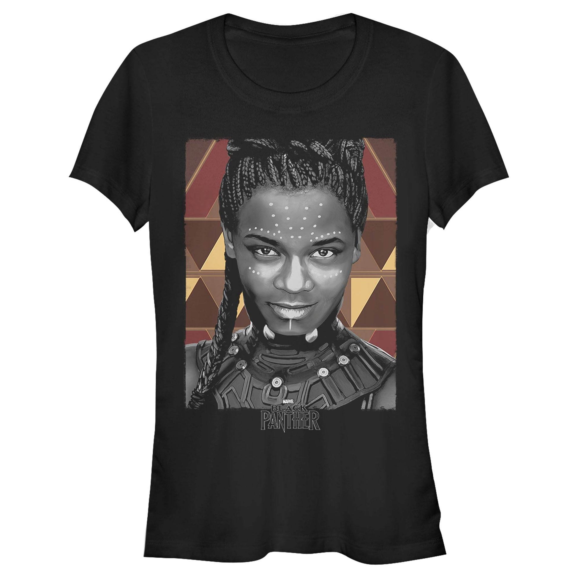 Junior's Marvel Shuri Painted T-Shirt - MARVEL PRODUCTS AND MORE