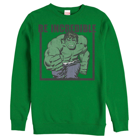Men's Marvel Be Incredible Sweatshirt - MARVEL PRODUCTS AND MORE