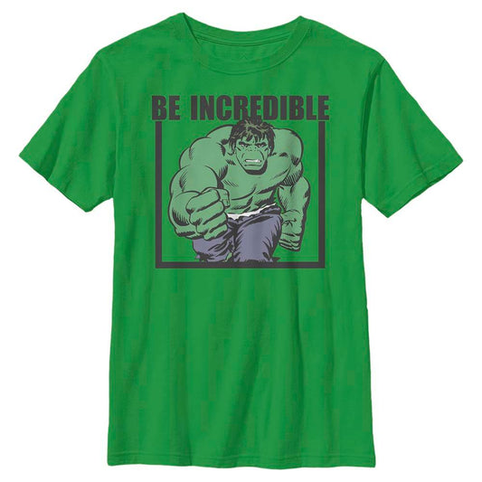 Boy's Marvel Hulk Be Incredible T-Shirt - MARVEL PRODUCTS AND MORE