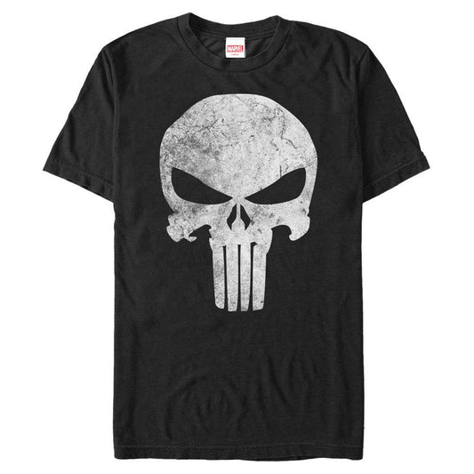 Men's Marvel Punisher Distressed Skull T-Shirt - MARVEL PRODUCTS AND MORE
