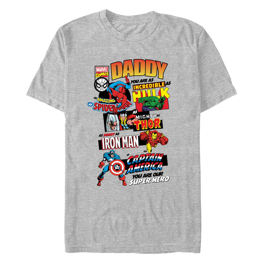 Men's Marvel Ultimate Dad T-Shirt - MARVEL PRODUCTS AND MORE