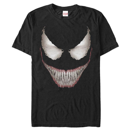 Men's Marvel Venom Face T-Shirt - MARVEL PRODUCTS AND MORE