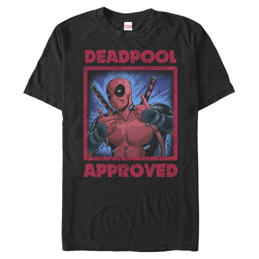 Men's Marvel Deadpool Approved T-Shirt - MARVEL PRODUCTS AND MORE